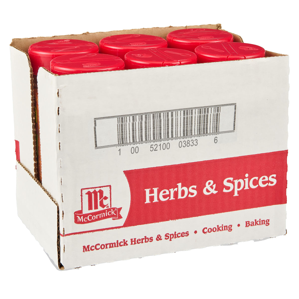 McCormick bottle front packaging showing label and size, highlights convenience