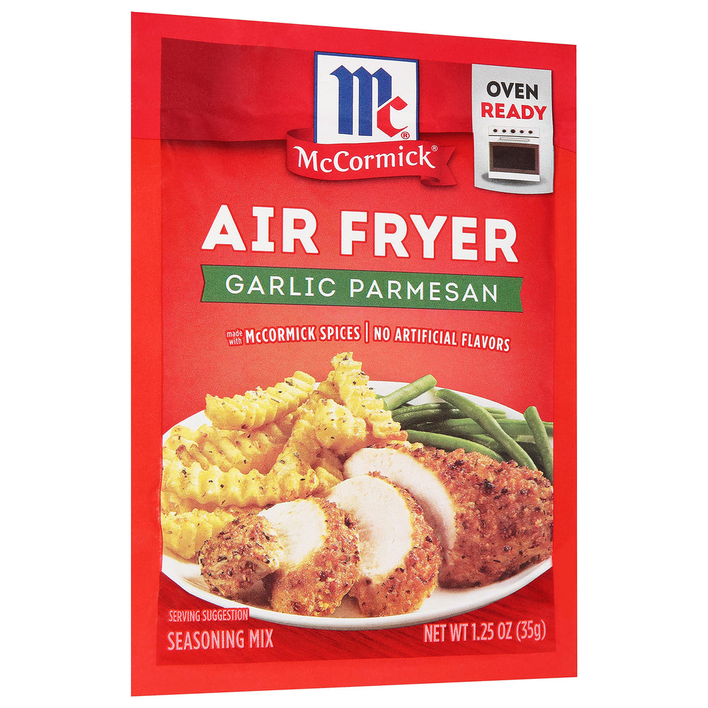 McCormick close-up of seasoning texture with breadcrumbs and Parmesan for crunchy coating