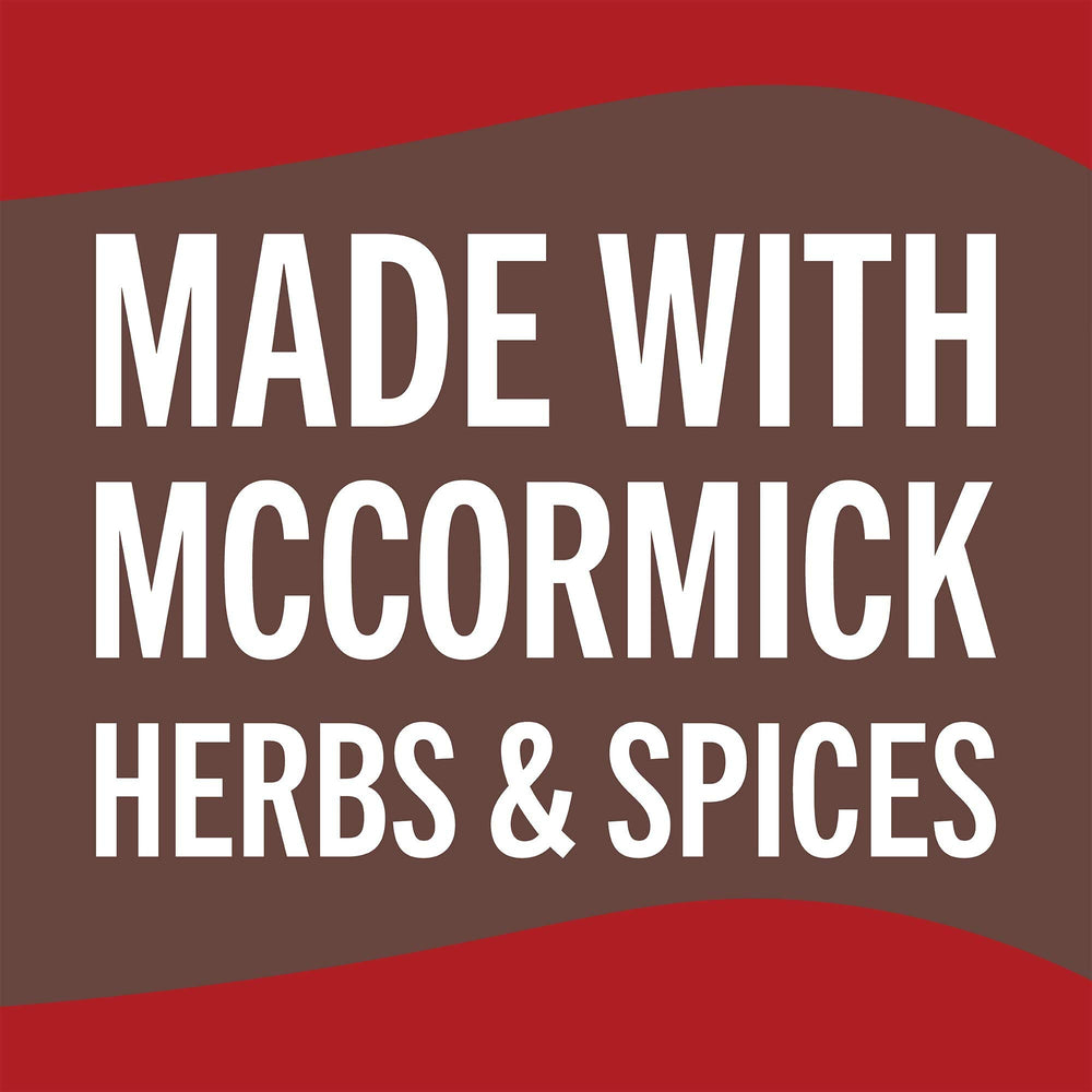 Chili served with cornbread and toppings highlighting McCormick mix versatility