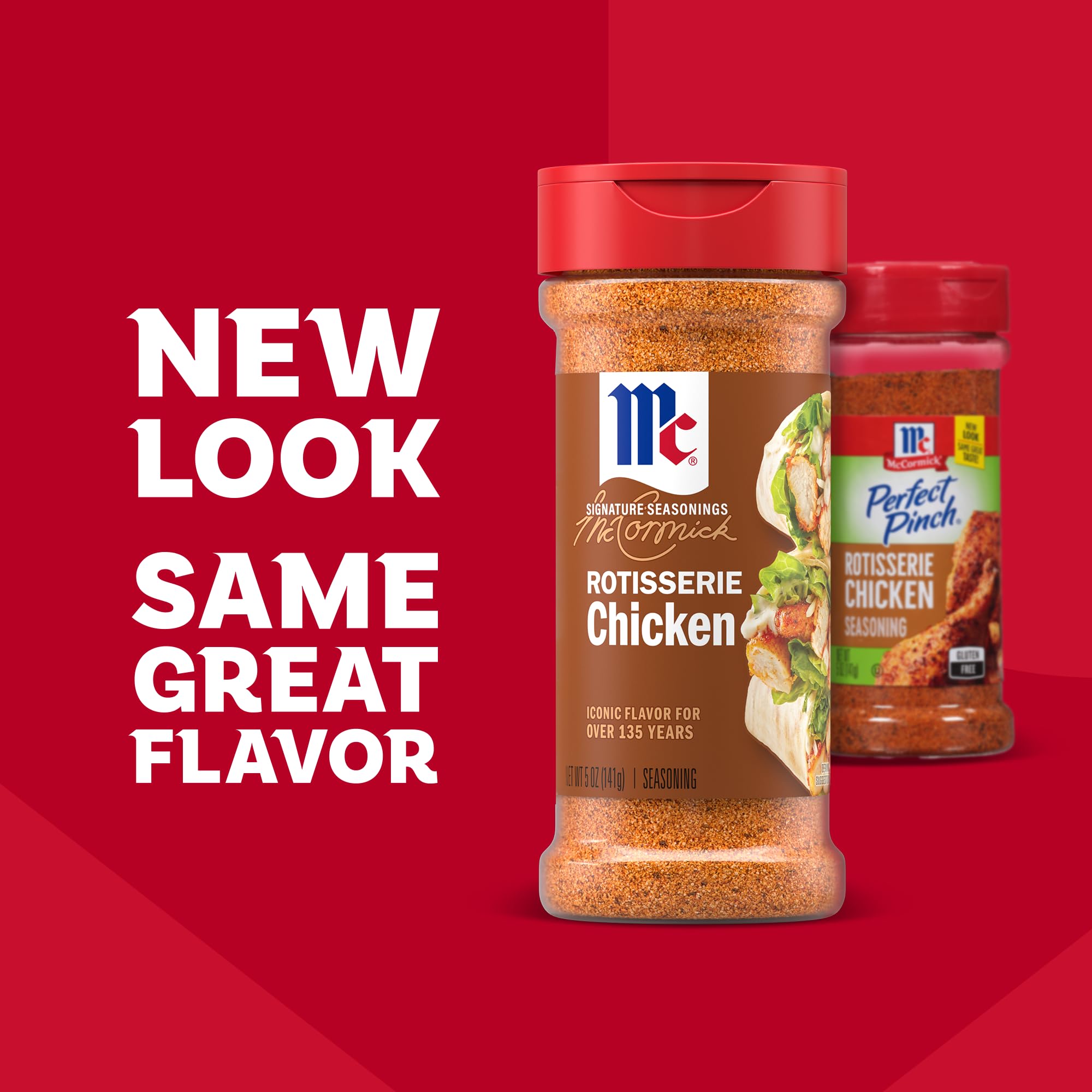 Close-up texture of McCormick seasoning blend highlighting balanced spices