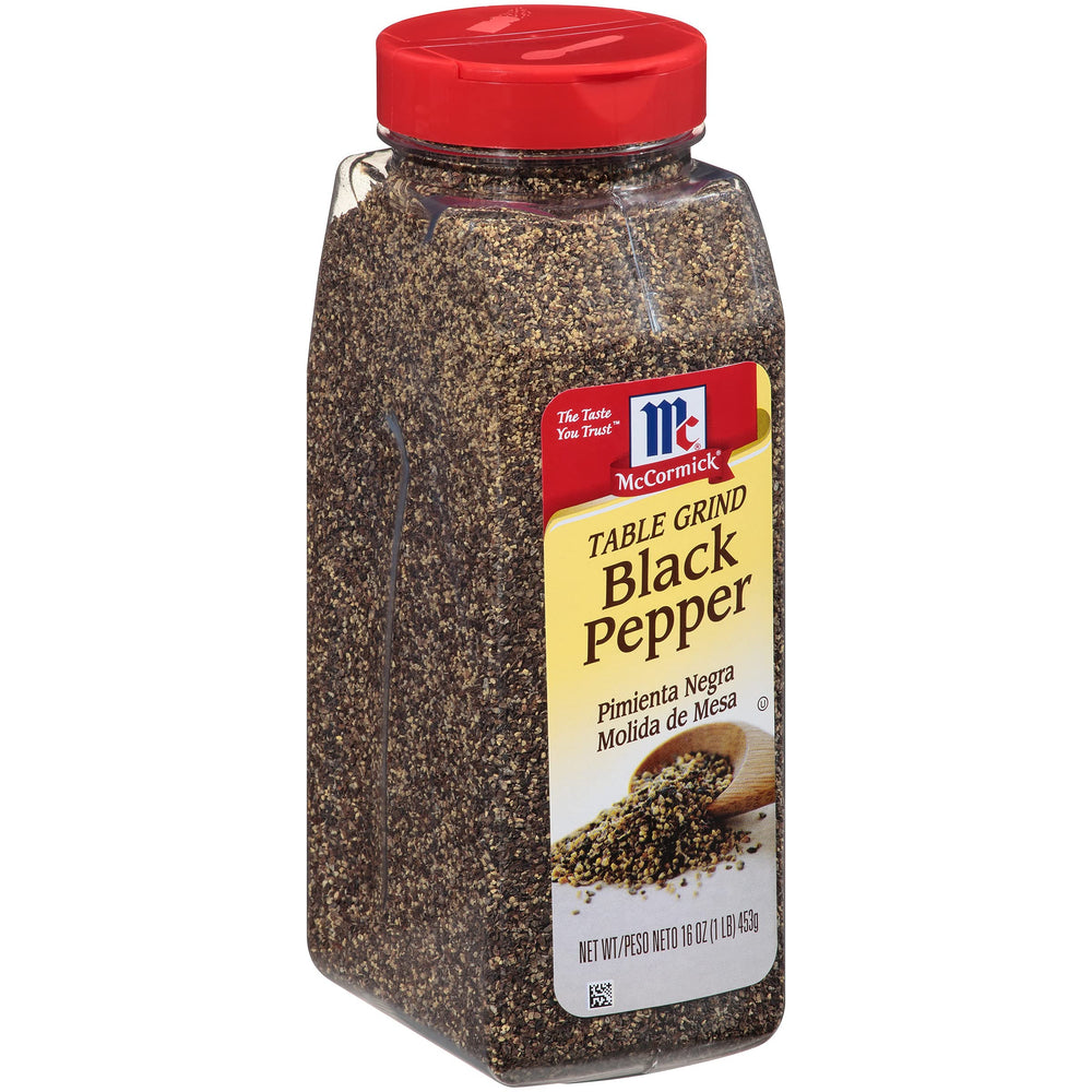 McCormick front packaging showing 16 oz jar and bold label benefit: pantry staple