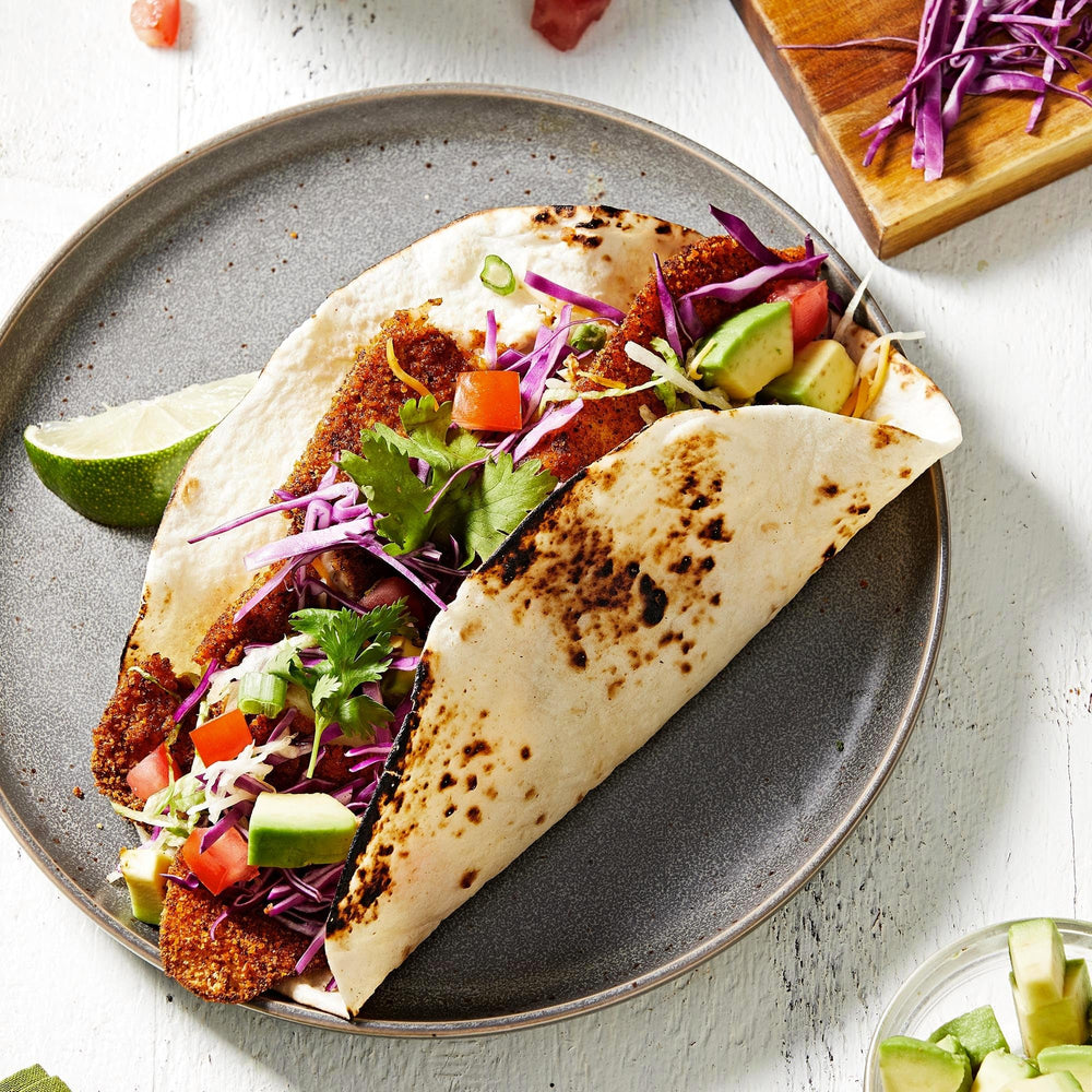 McCormick taco night scene with finished tacos displaying easy weeknight appeal