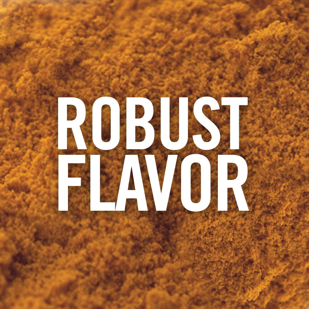 McCormick close-up of turmeric powder texture emphasizing vibrant color