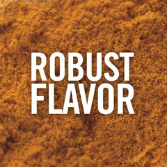 McCormick close-up of turmeric powder texture emphasizing vibrant color
