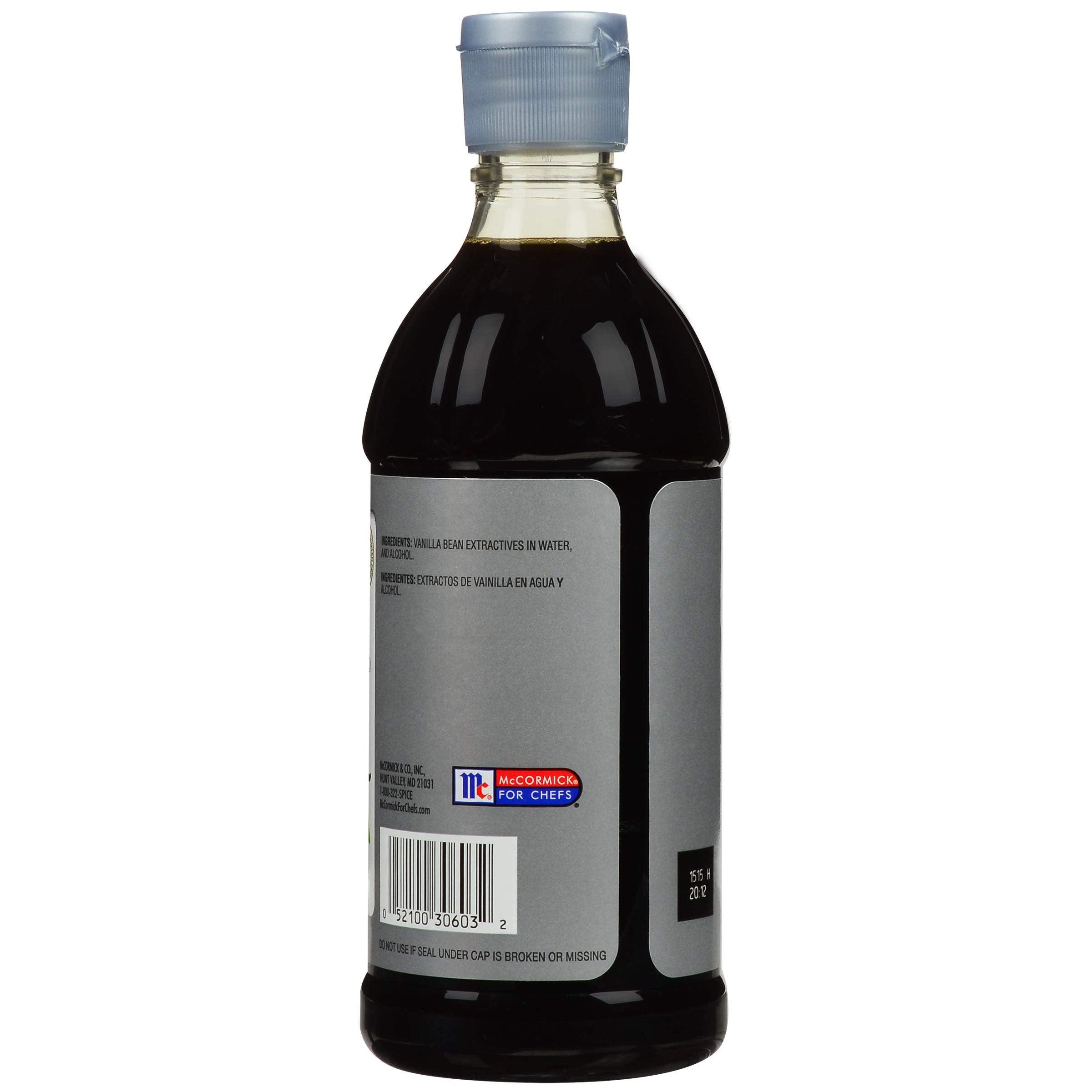 McCormick Culinary label close-up showing premium sourcing and easy-to-read ingredient benefit