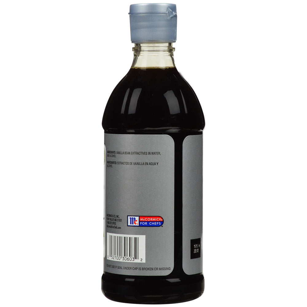 McCormick Culinary label close-up showing premium sourcing and easy-to-read ingredient benefit