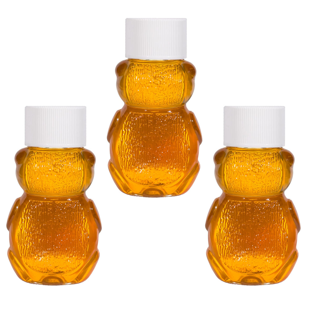 McCoy's Honey close-up pouring showing texture and color for tasting benefit