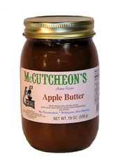 McCutcheon's jar front label showing brand and size, highlighting heritage