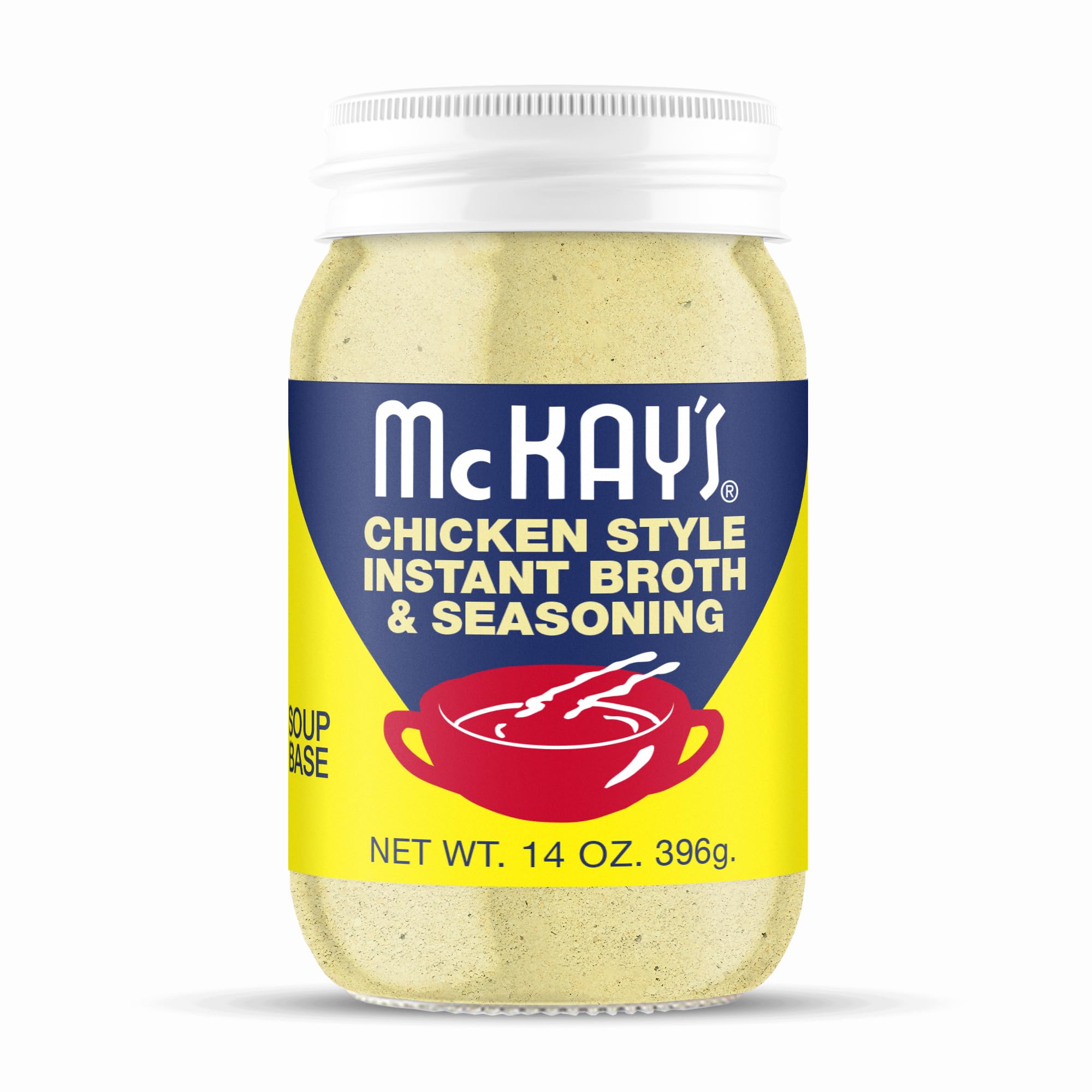 Mc Kay's front packaging showing original chicken flavor and clear labeling benefit