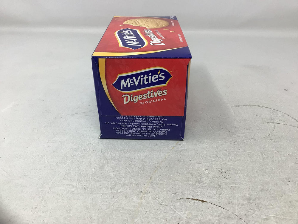 McVitie's close-up biscuit texture highlighting crisp wheat benefit