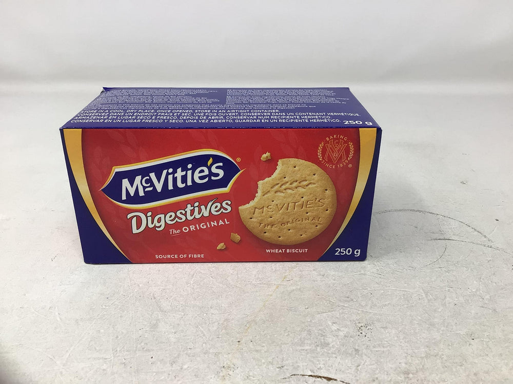 McVitie's open pack with biscuits ready to eat and convenience benefit