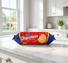 McVitie's crushed Digestives used as a cheesecake base demonstrating recipe versatility