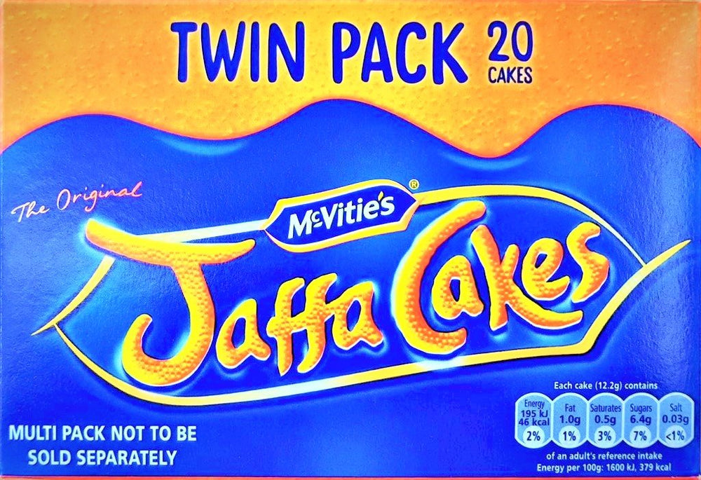 McVitie's front packaging twin pack showing the cakes, perfect for gifting