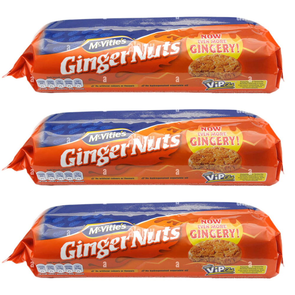 McVitie's front packaging showing the 250g biscuit pack, clear branding and freshness