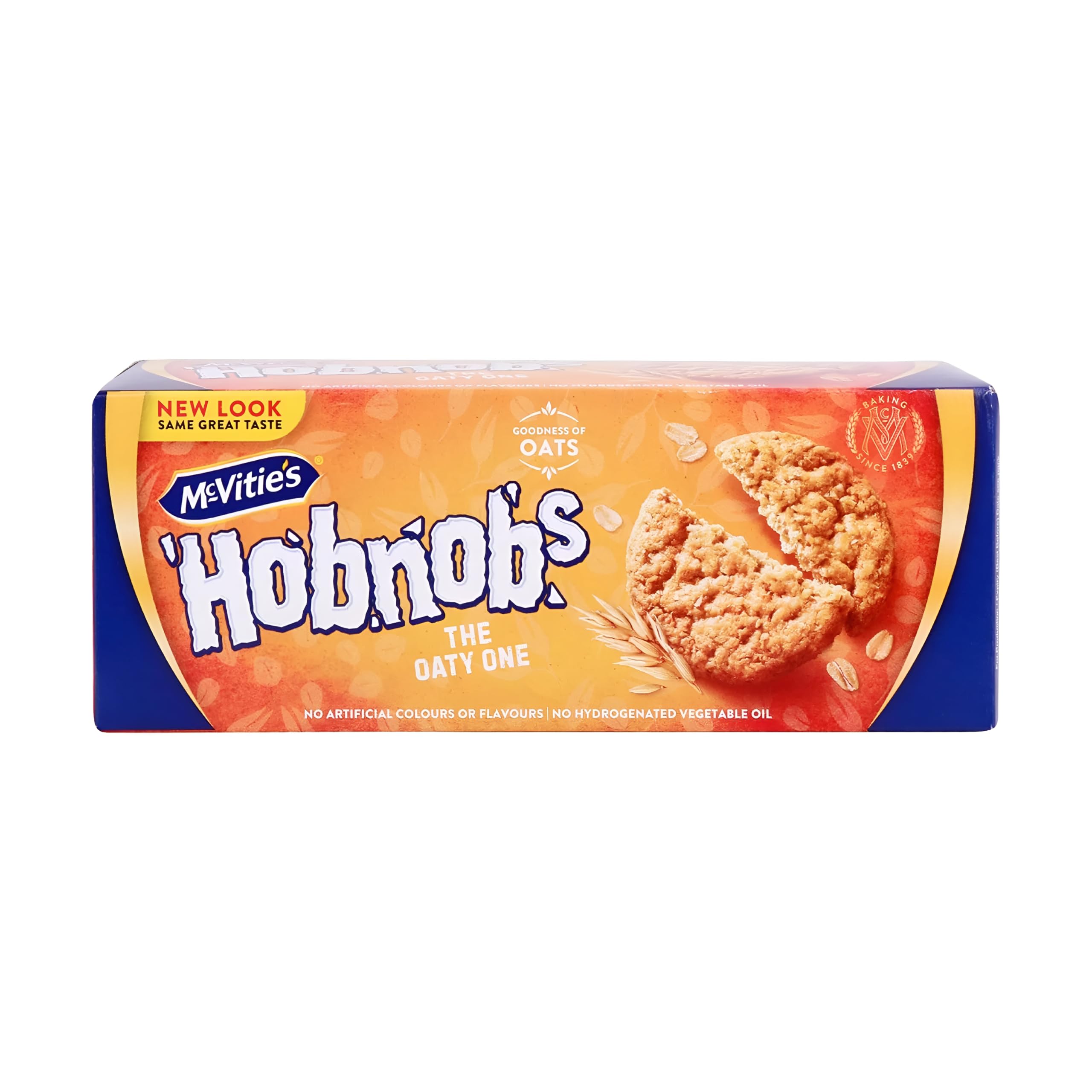 McVitie's close-up of biscuit texture highlighting oat crunch