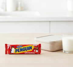 McVitie's bar cross-section revealing the cream centre and biscuit contrast