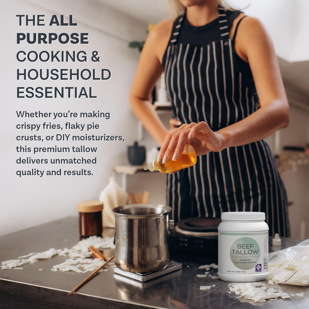 MD.LIFE tallow used in soap-making station for firm bar crafting