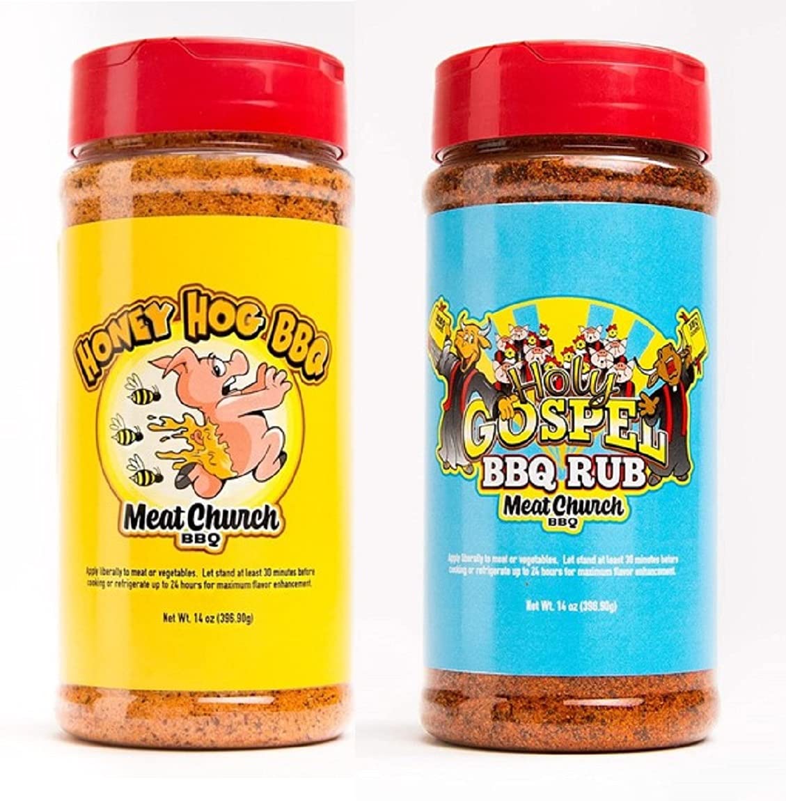 Meat Church combo front packaging showing both bottles for easy selection and convenience