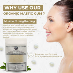 Mediterranean Products Greek Farmers open jar with mastiha tears visible for easy daily use