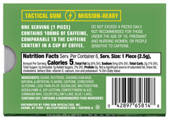 MEG spearmint pack held in hand to show portable size and on-the-go convenience