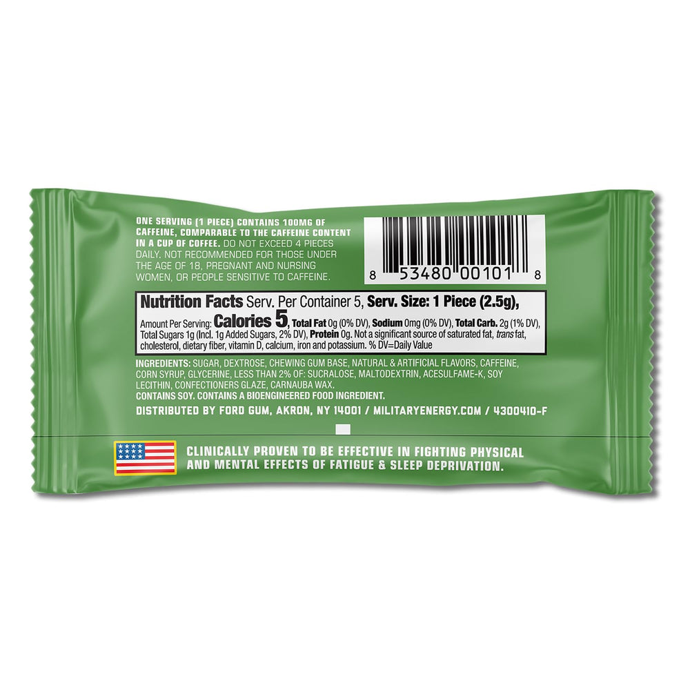 MEG spearmint pack in pocket illustrating portability and on-the-go convenience