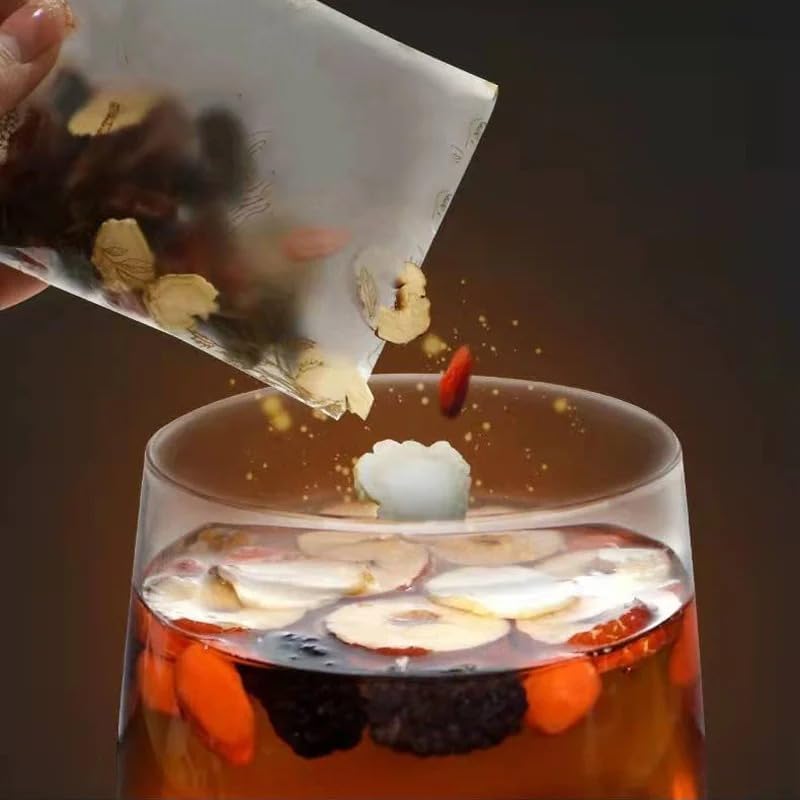 Megacephalus individually wrapped teabags for travel and freshness