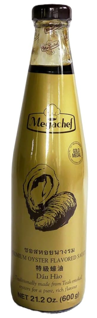 Megachef front label bottle showing brand and product for reliable flavor