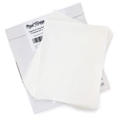 MeganJDesigns front packaging showing 12 icing sheets and resealable bag benefit clarity