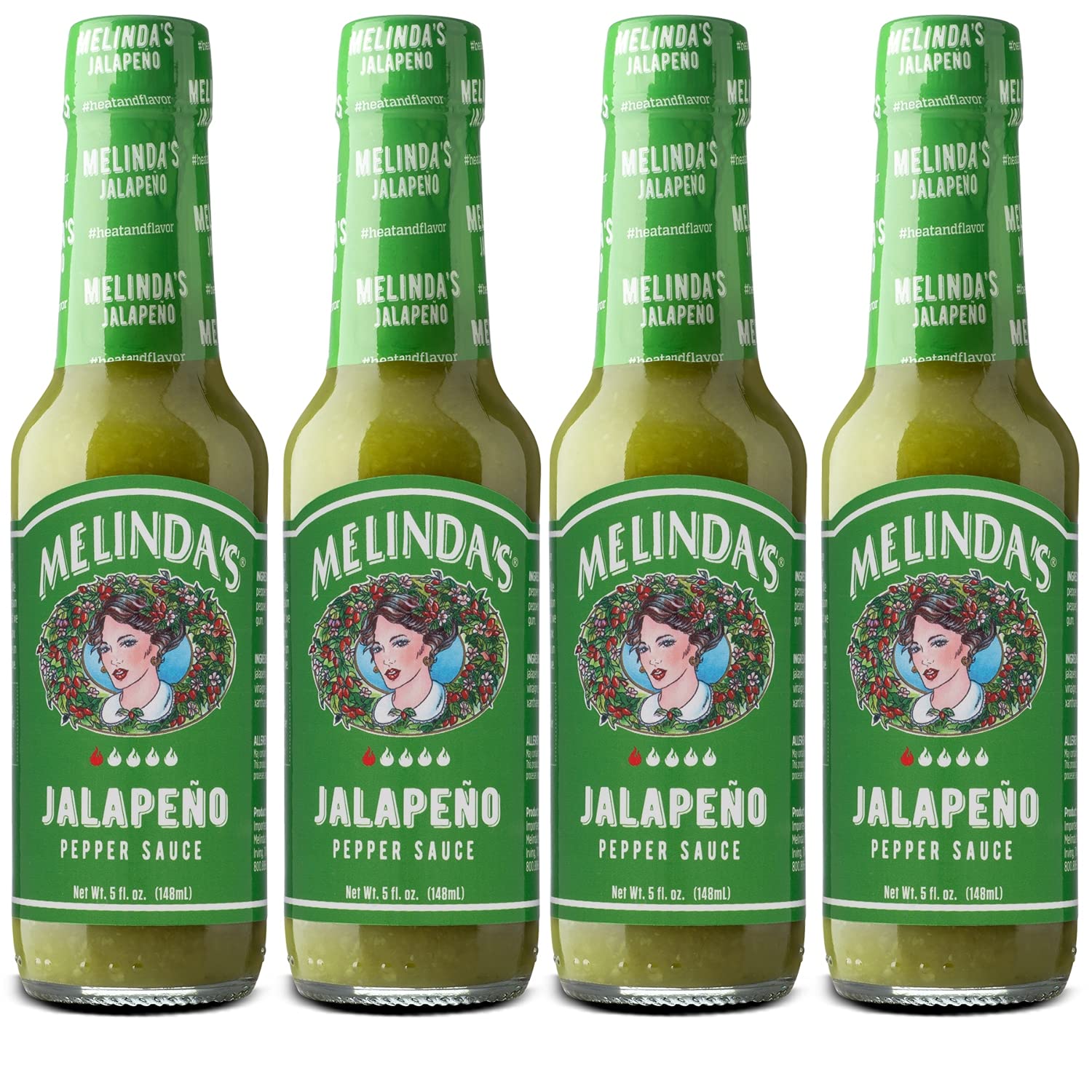 Melinda's front bottle view showing label and 5oz size for quick selection