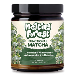 Melting Forest front packaging showing product and 30 servings benefit