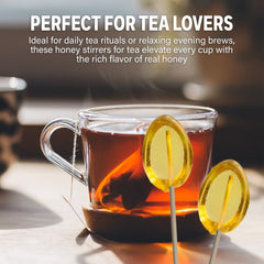 Melville Candy honey texture detail showing smooth clover honey for pure flavor benefit