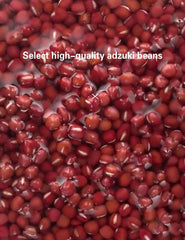 mentangzhao close-up of adzuki bean texture, soft yet intact for fillings