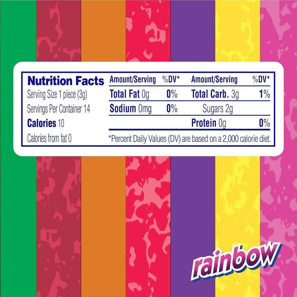 MENTOS chewy candy close-up showing soft texture and vibrant colors