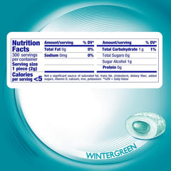 Close-up of Mentos gum pieces highlighting wintergreen color and smooth texture