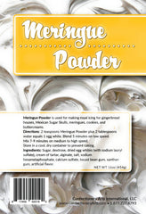 Close-up texture of meringue powder from Generic illustrating smooth blend for easy mixing