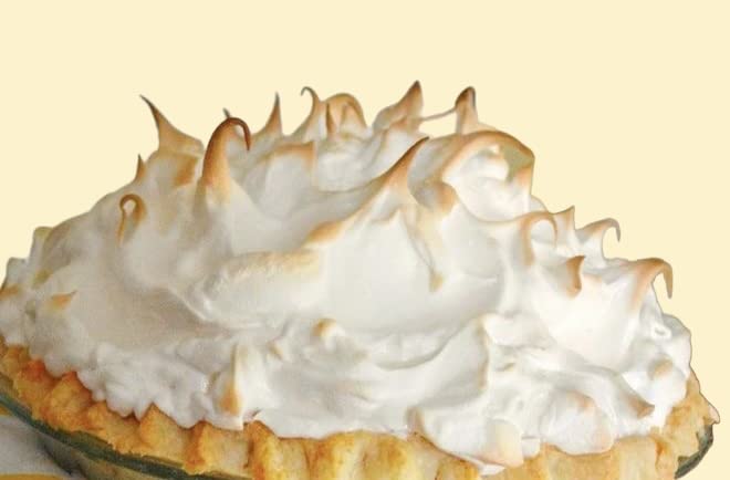 Meringue powder pouch stored in kitchen cupboard showing long shelf life with Generic
