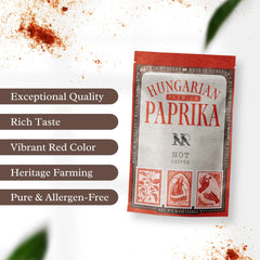 MEROPS deep-red paprika pile illustrating vivid ASTA 150–180 color impact