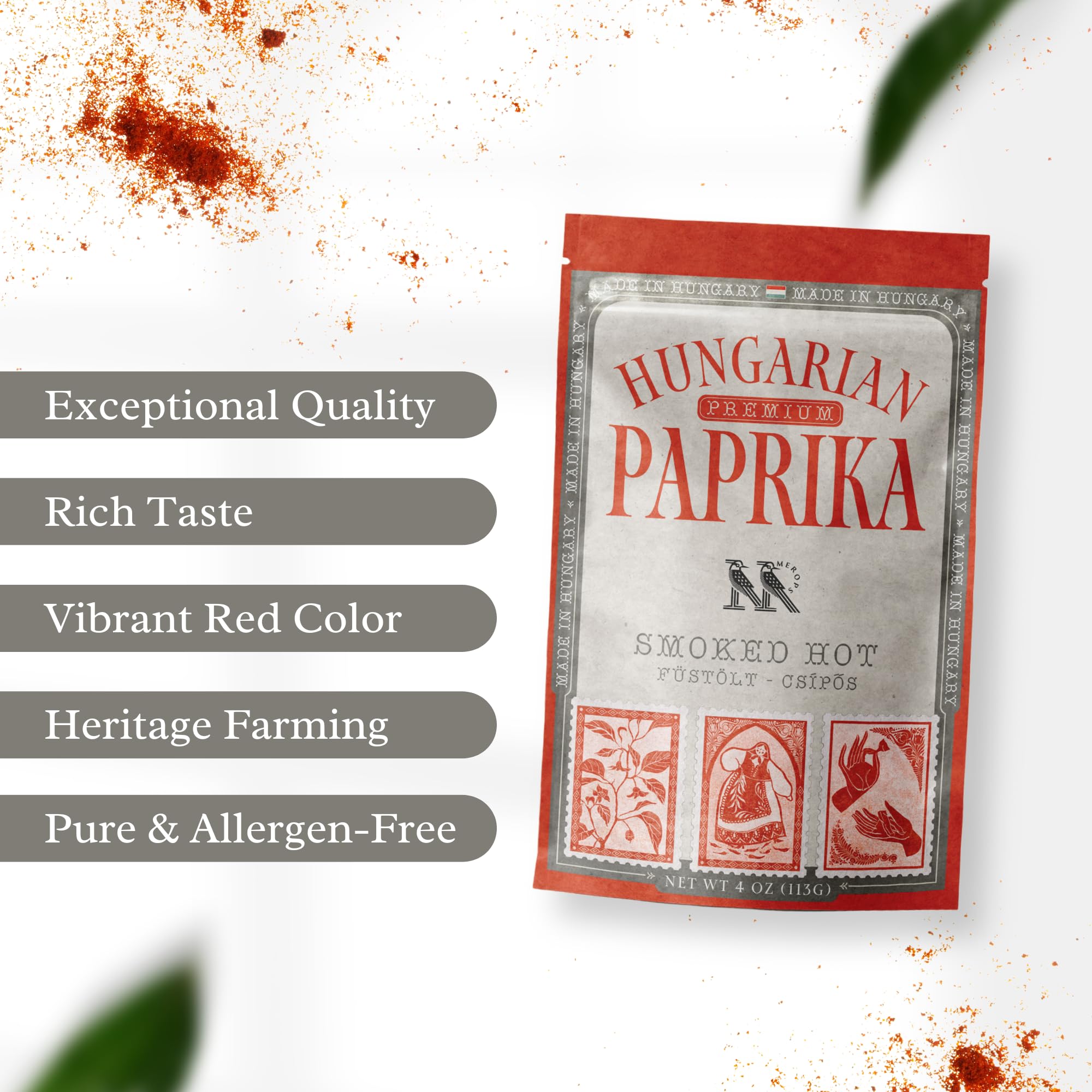 MEROPS resealable bag seal detail preserving freshness and aroma