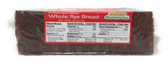 Mestemacher Fitness loaf close-up slice showing whole grains and energy