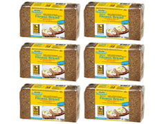 Mestemacher front packaging showing whole-grain loaf and branding benefits