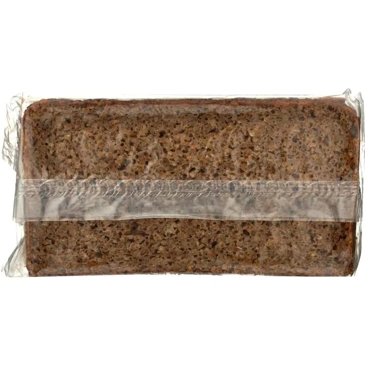 Mestemacher rye used in a sandwich demonstrating sturdiness and filling support