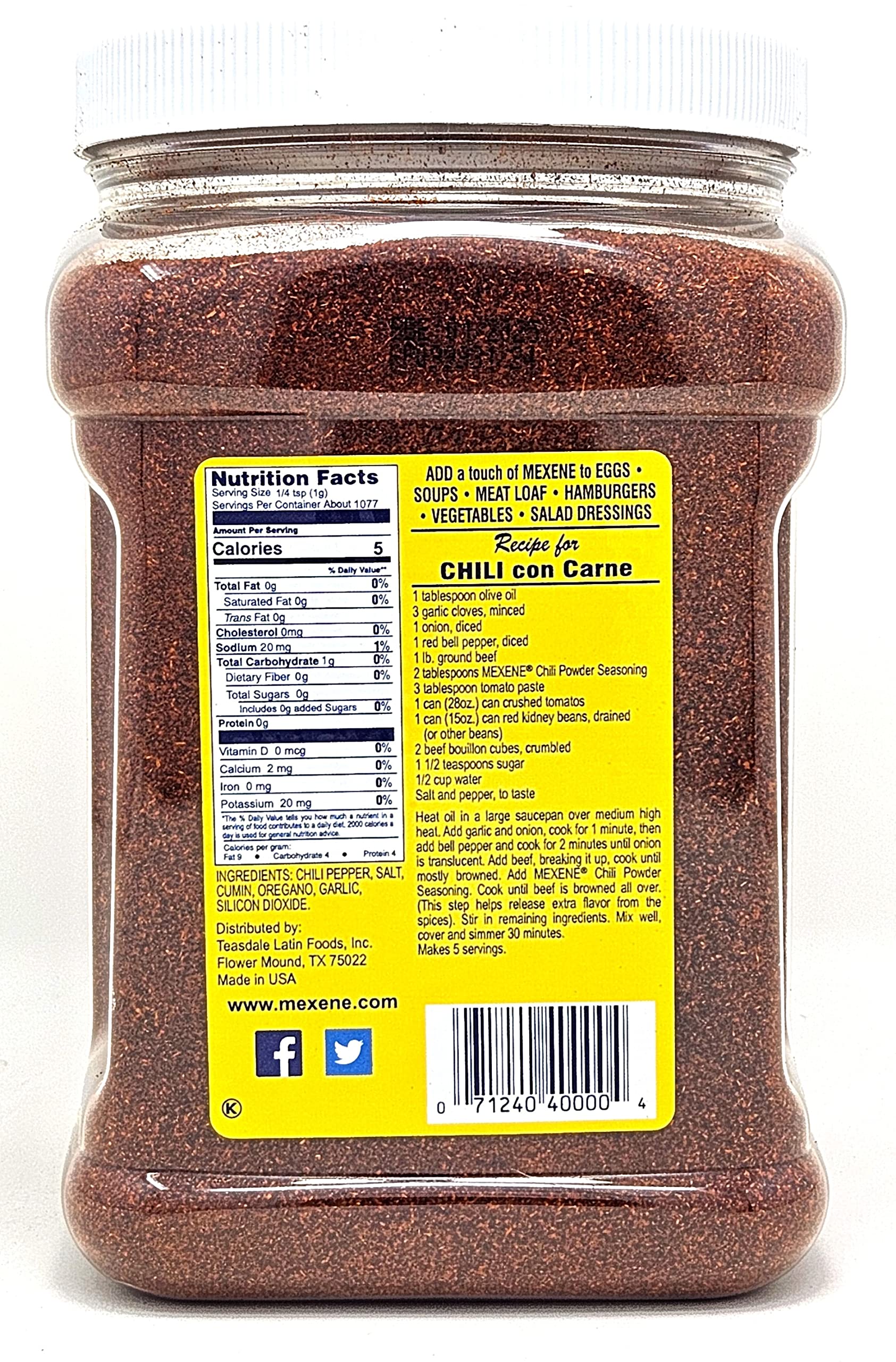 MEXENE close-up of chili powder texture highlighting rich color and spice quality