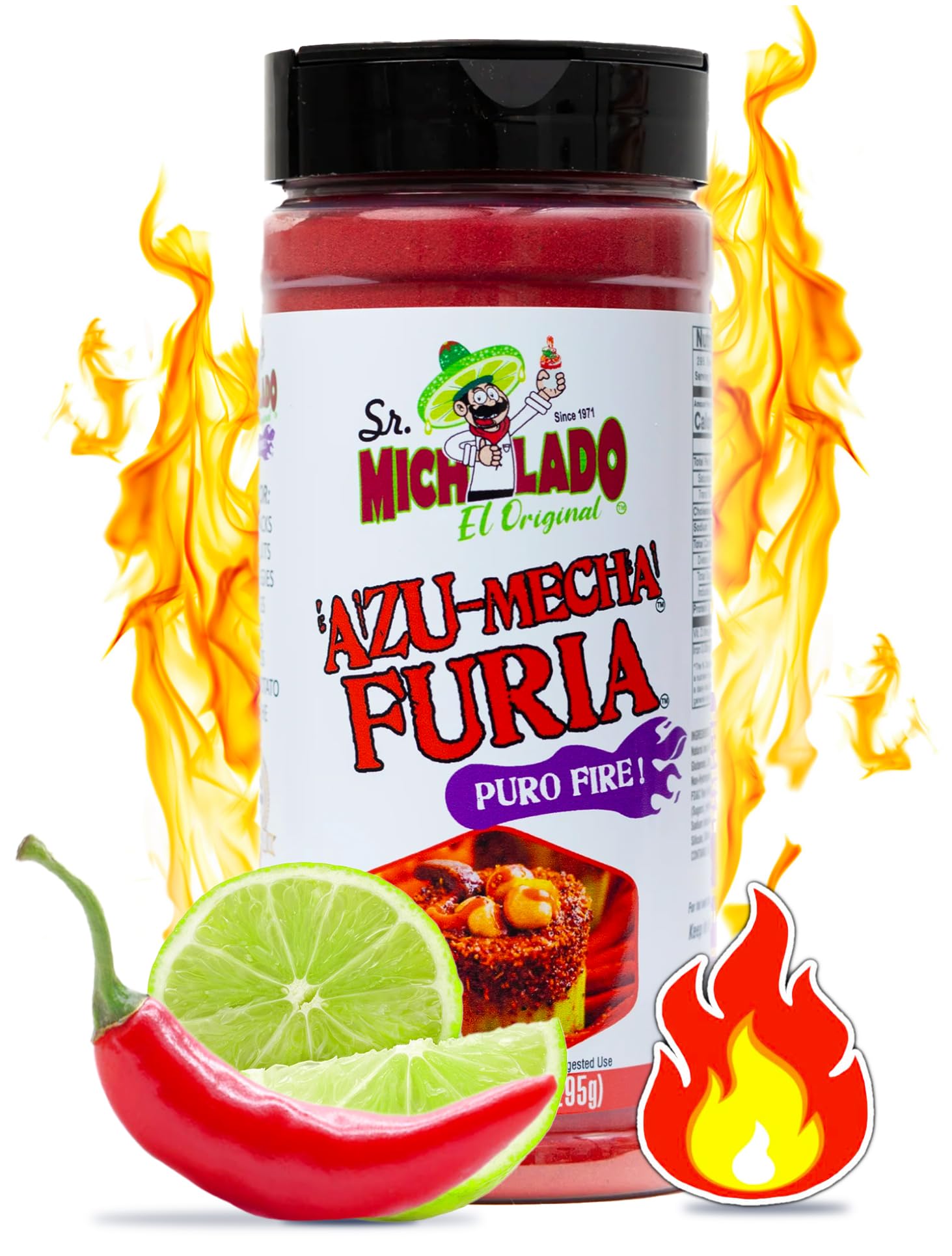 Mexgrim front packaging showing jar and product benefits