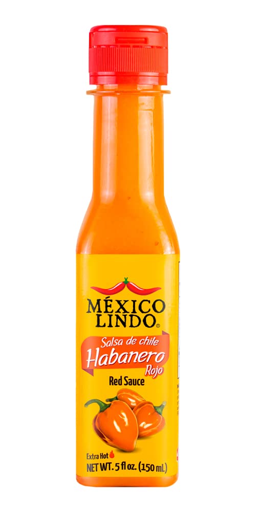MEXICO LINDO Green Habanero pouring over tacos for lively, fresh heat