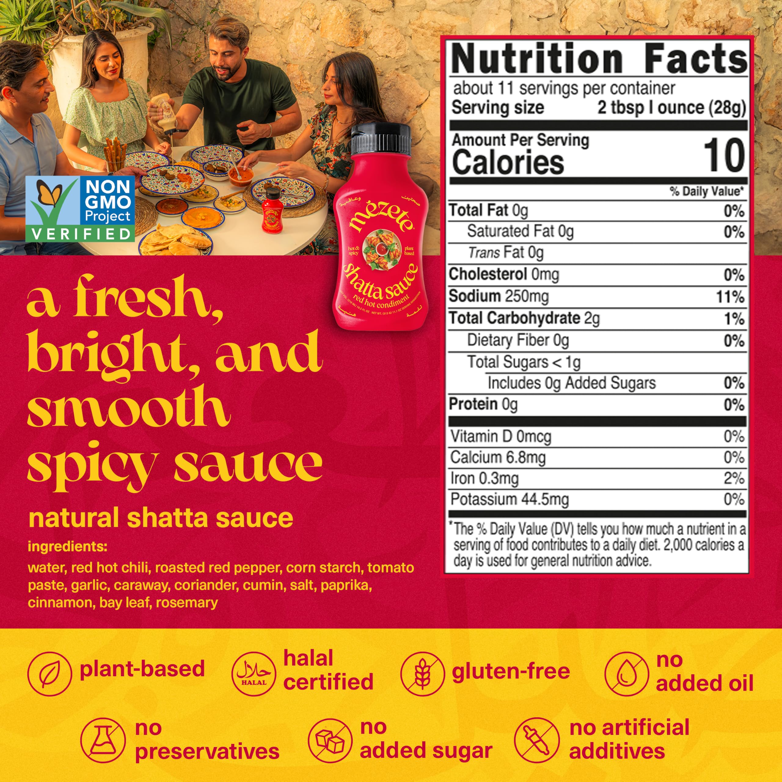 Mezete sauce on spoon highlights smooth texture and condiment versatility
