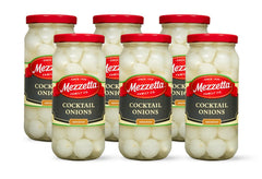 Mezzetta front jar showing label and 16 oz size for easy identification