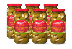 Mezzetta front packaging showing jar and brand, bold flavor visible