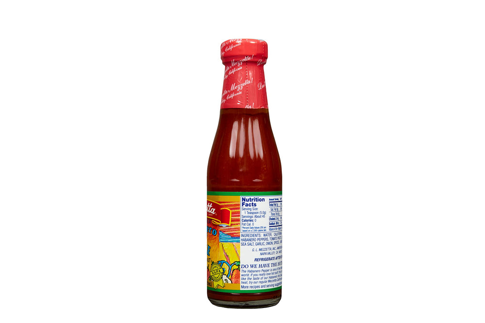 Spoonful of Mezzetta sauce showing texture and concentrated heat