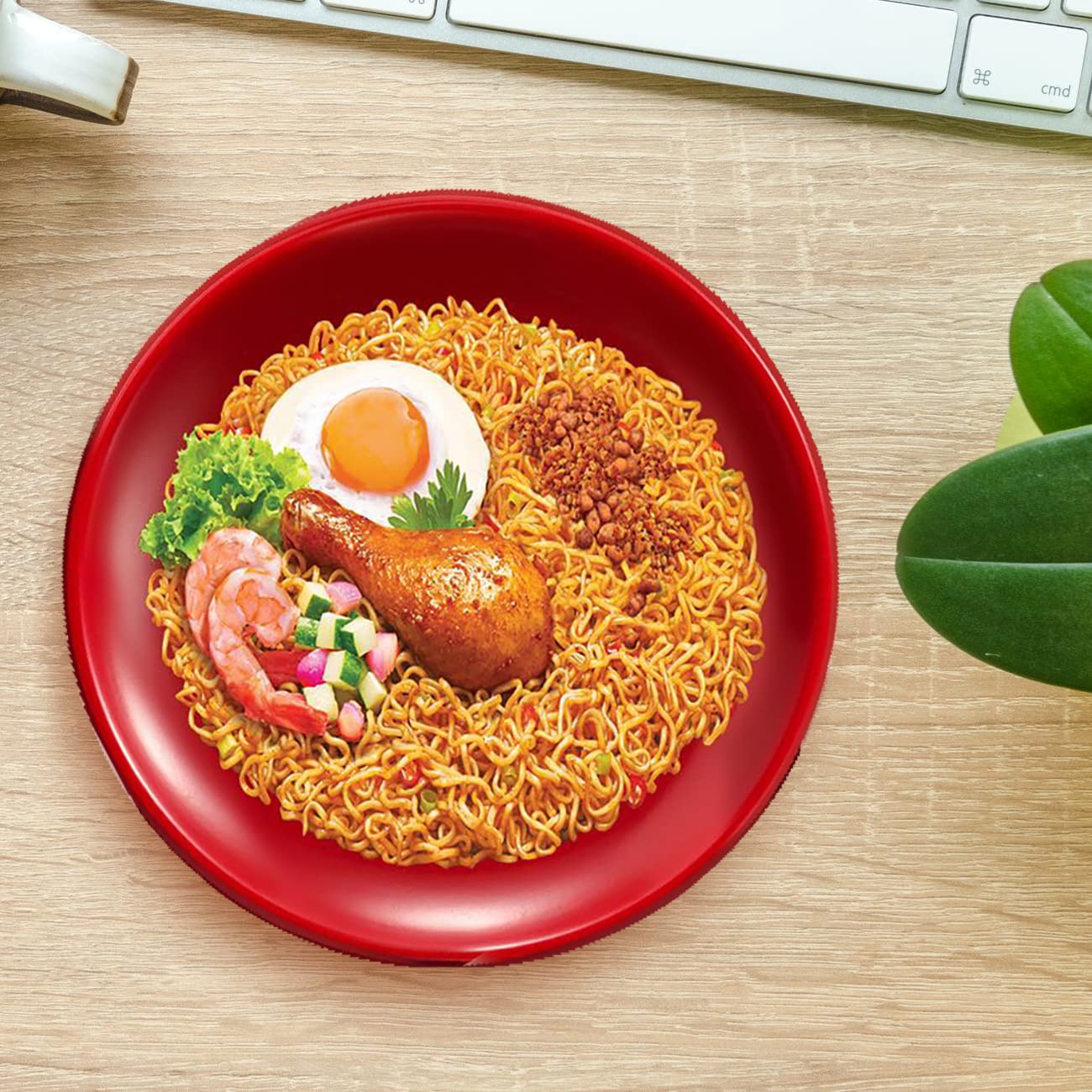 Mi Sedaap noodles served in a kitchen setting showing easy family meal prep