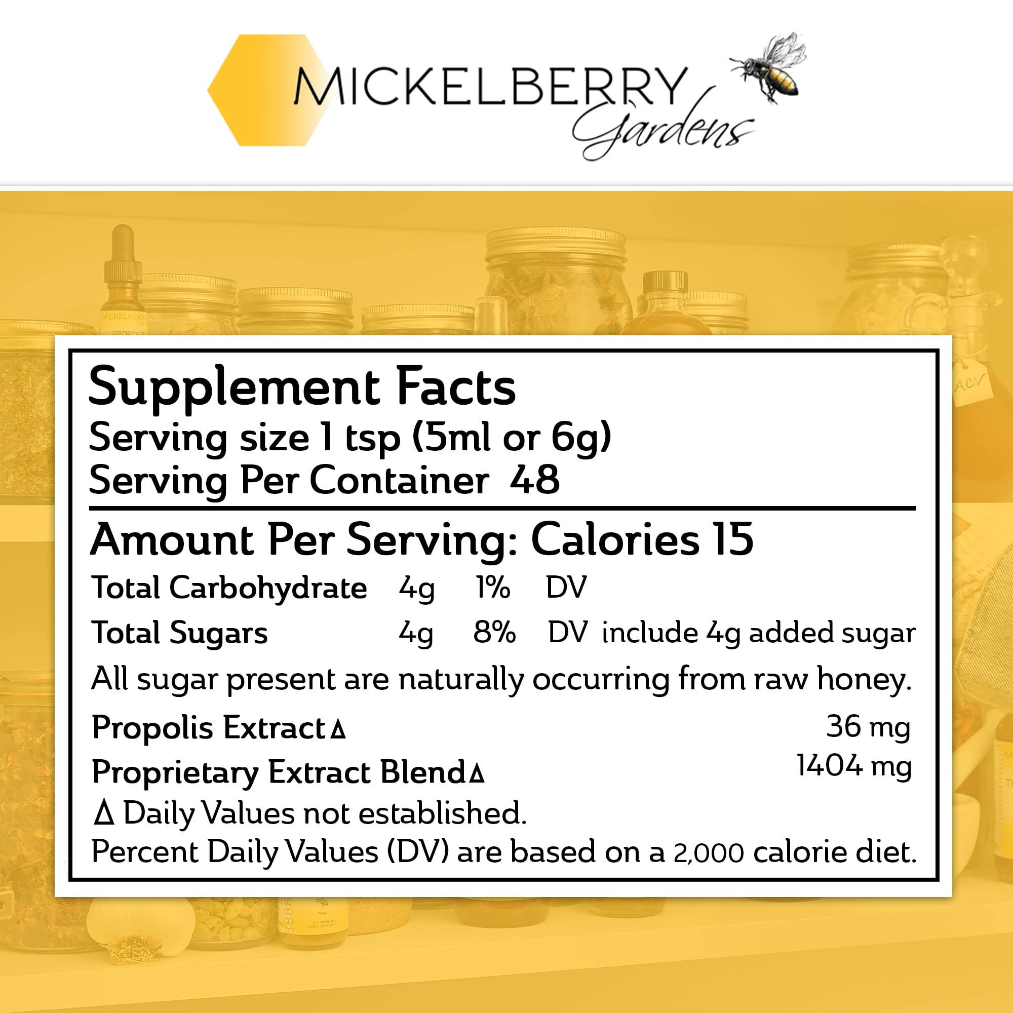 Mickelberry Gardens tonic in a glass with sparkling water for refreshing supportive drink